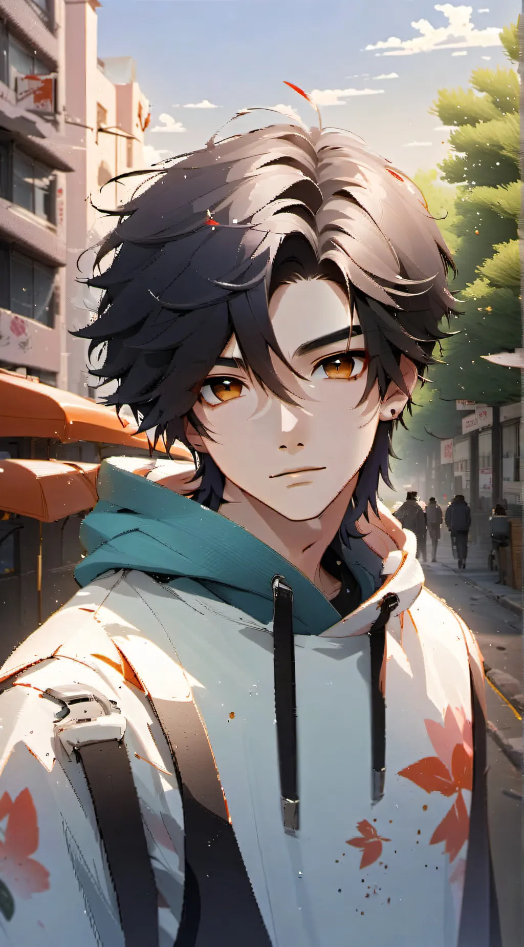 ai character: Ray  background