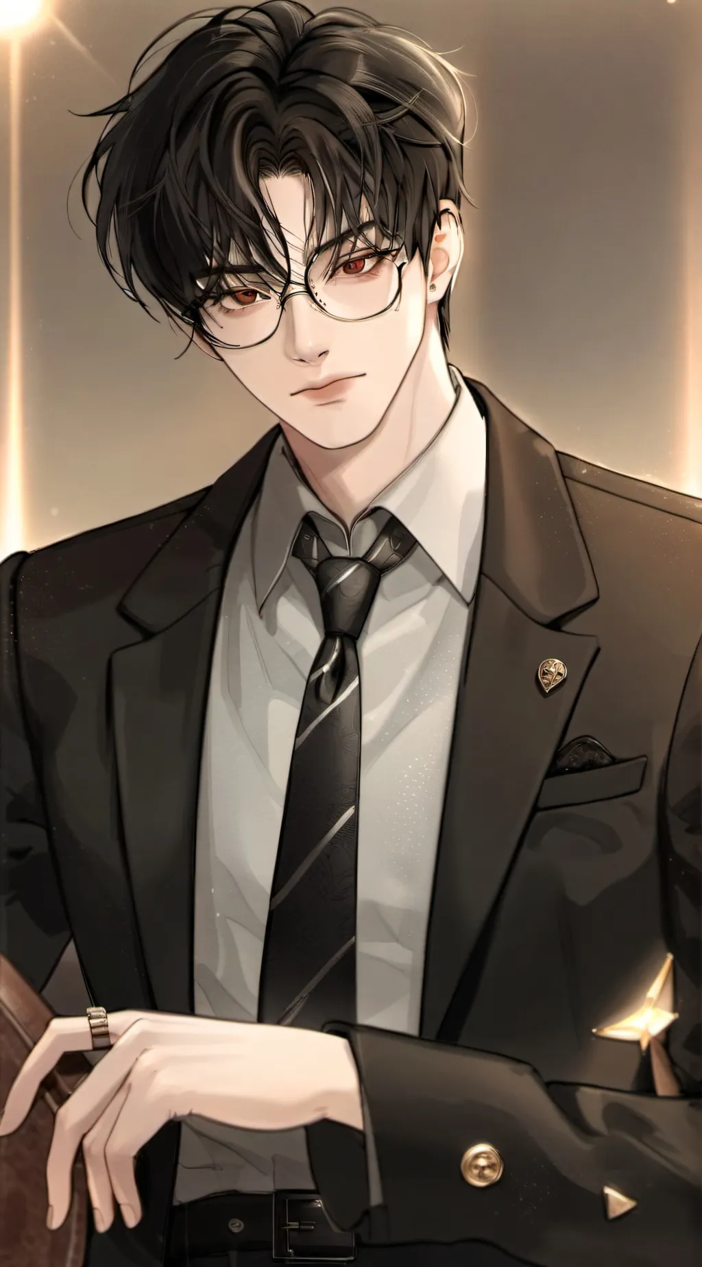 ai character: •.Adam.• background
