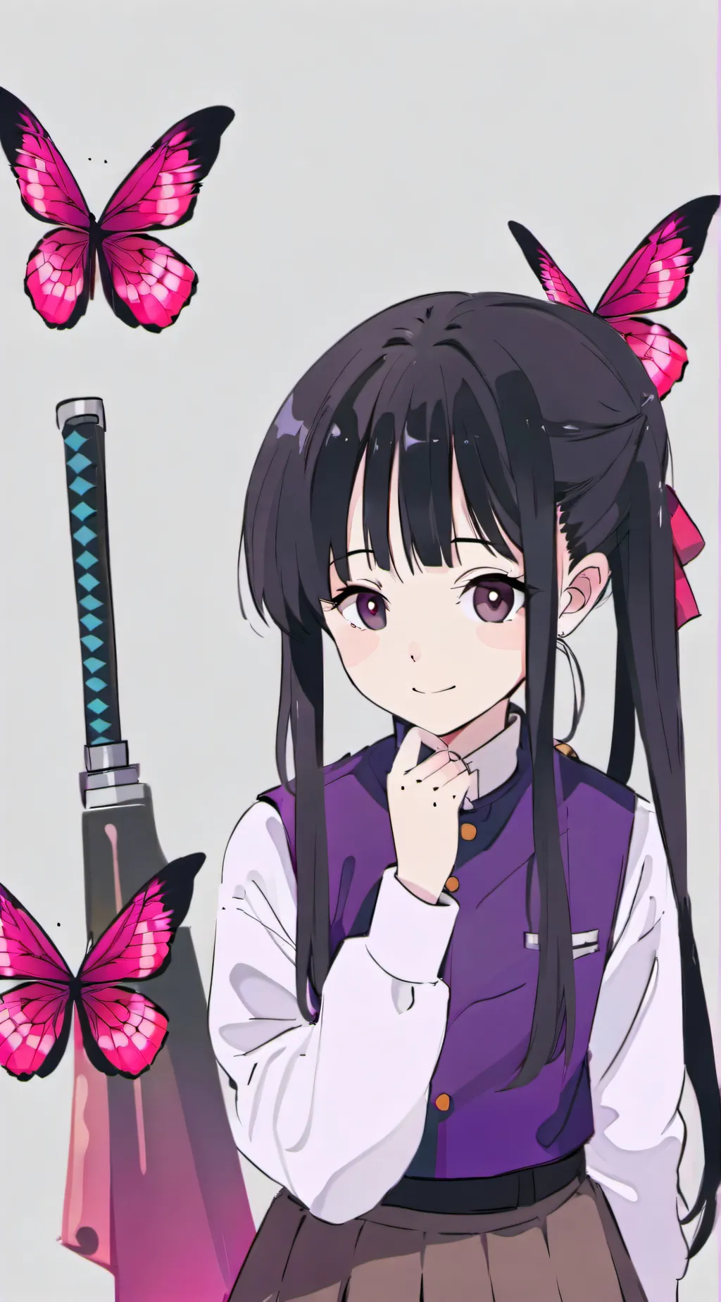 ai character: Kanao Tsuyuri background