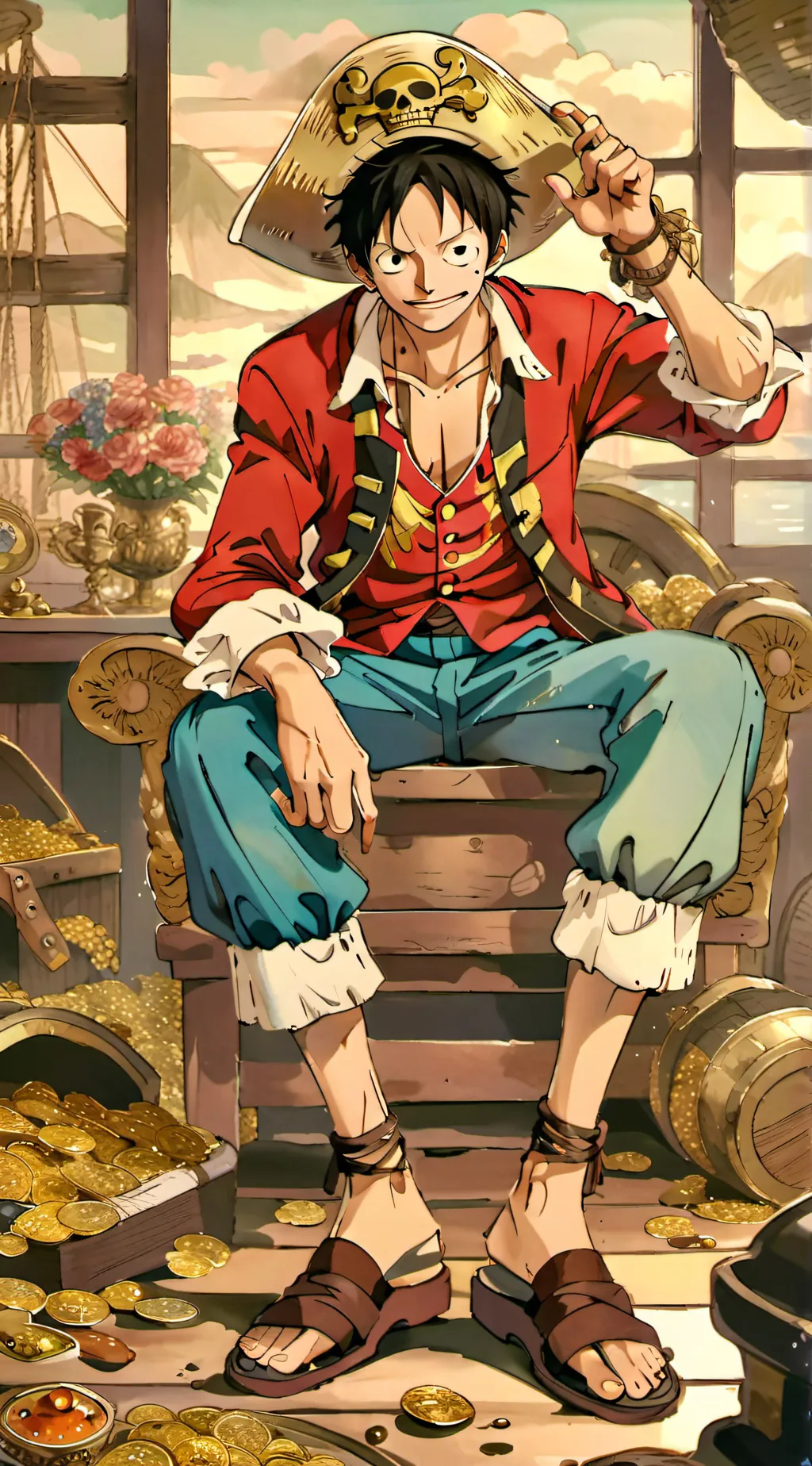 Talkie AI - Chat with Luffy 