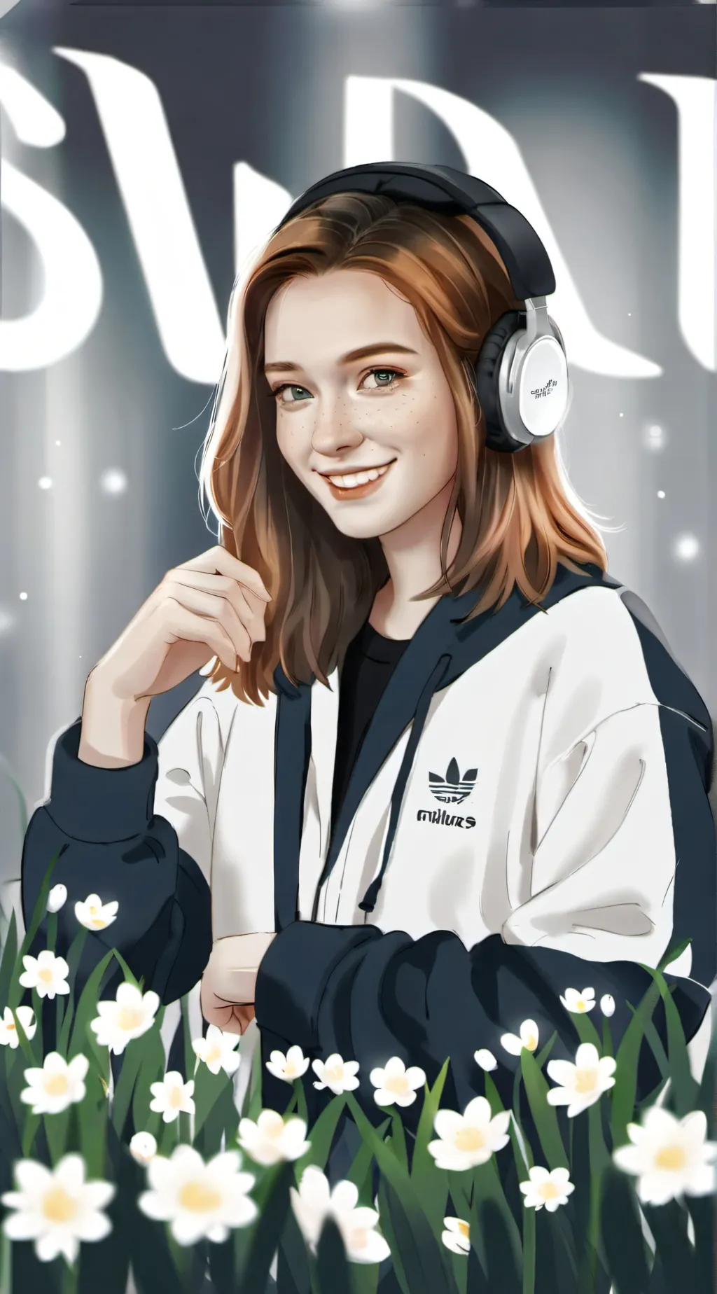 ai character: shell love. background