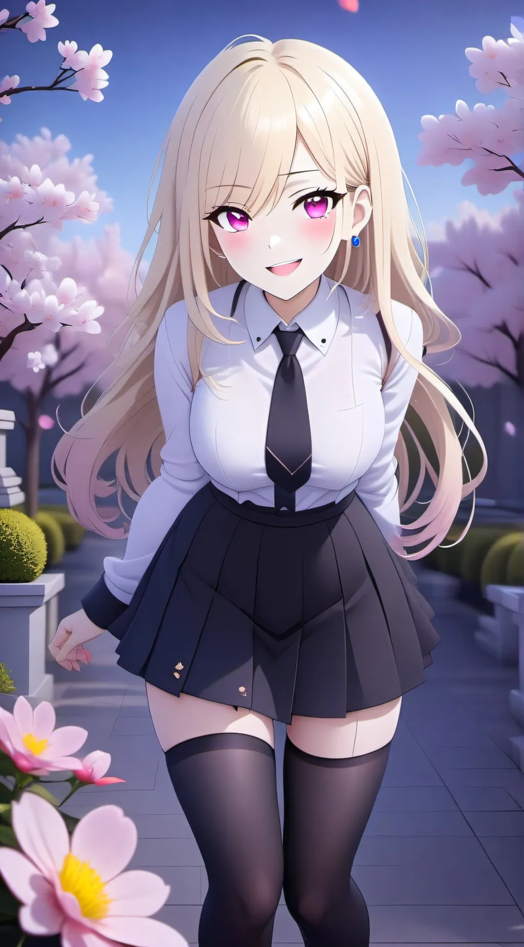 ai character: Marin Kitagawa background