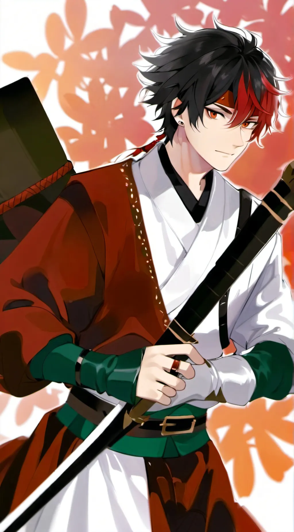 ai character: demon slayer background