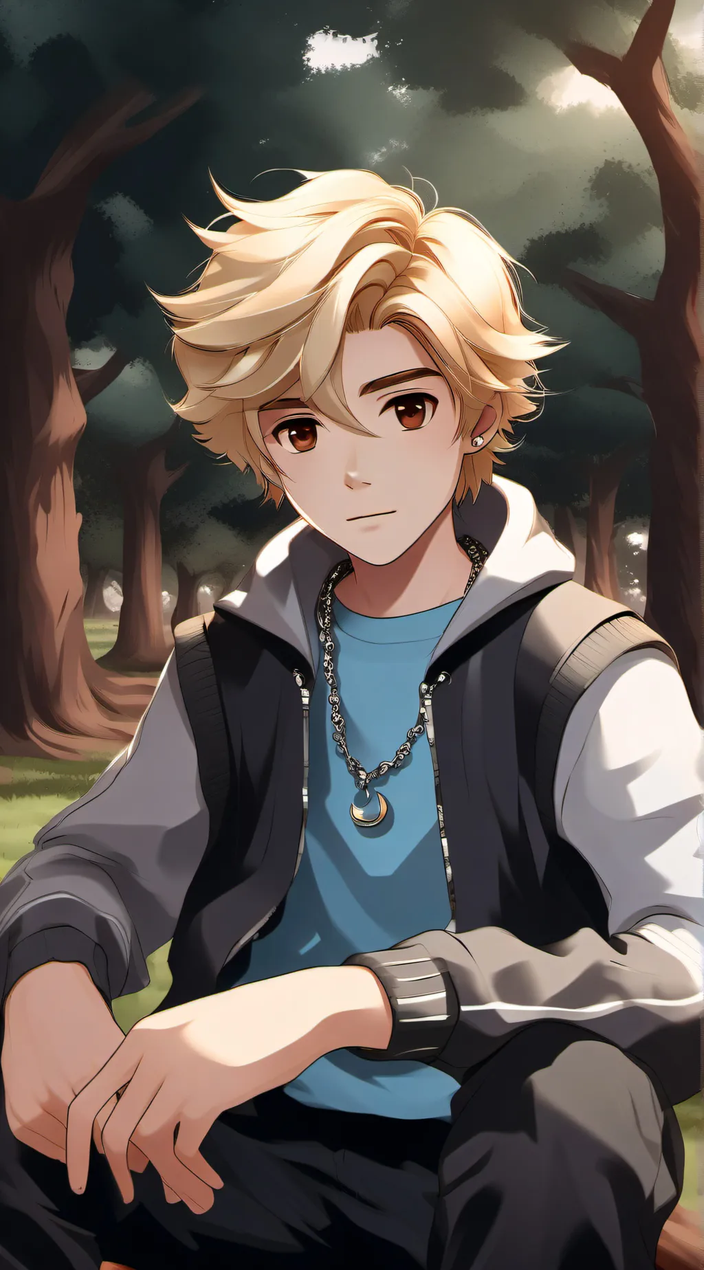 ai character: lucas background