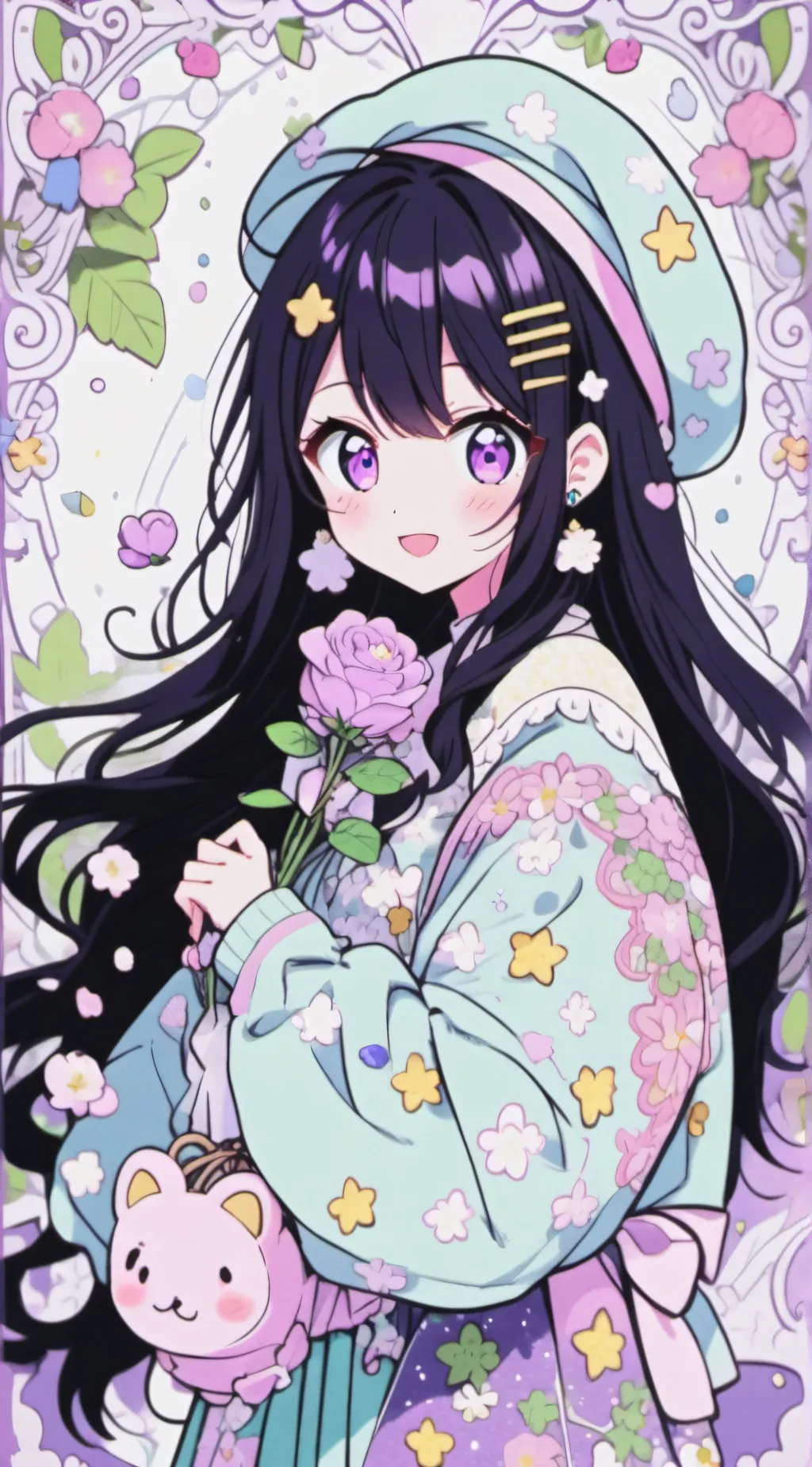 ai character: laura background