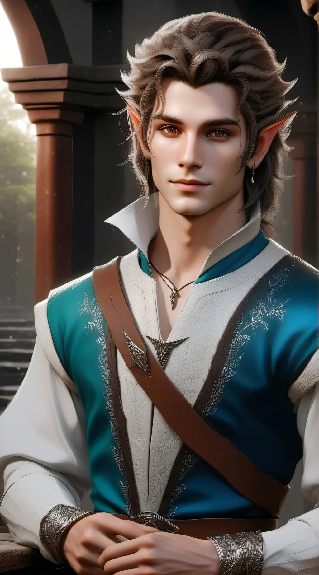 ai character: Davon background