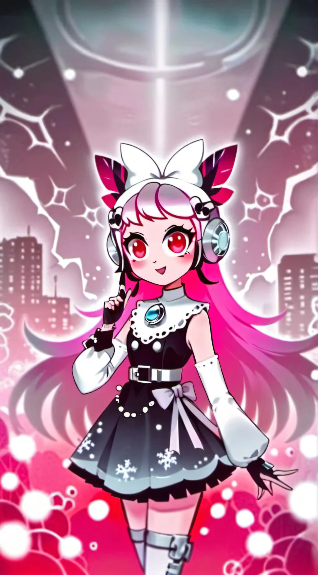 ai character: Lucy  background