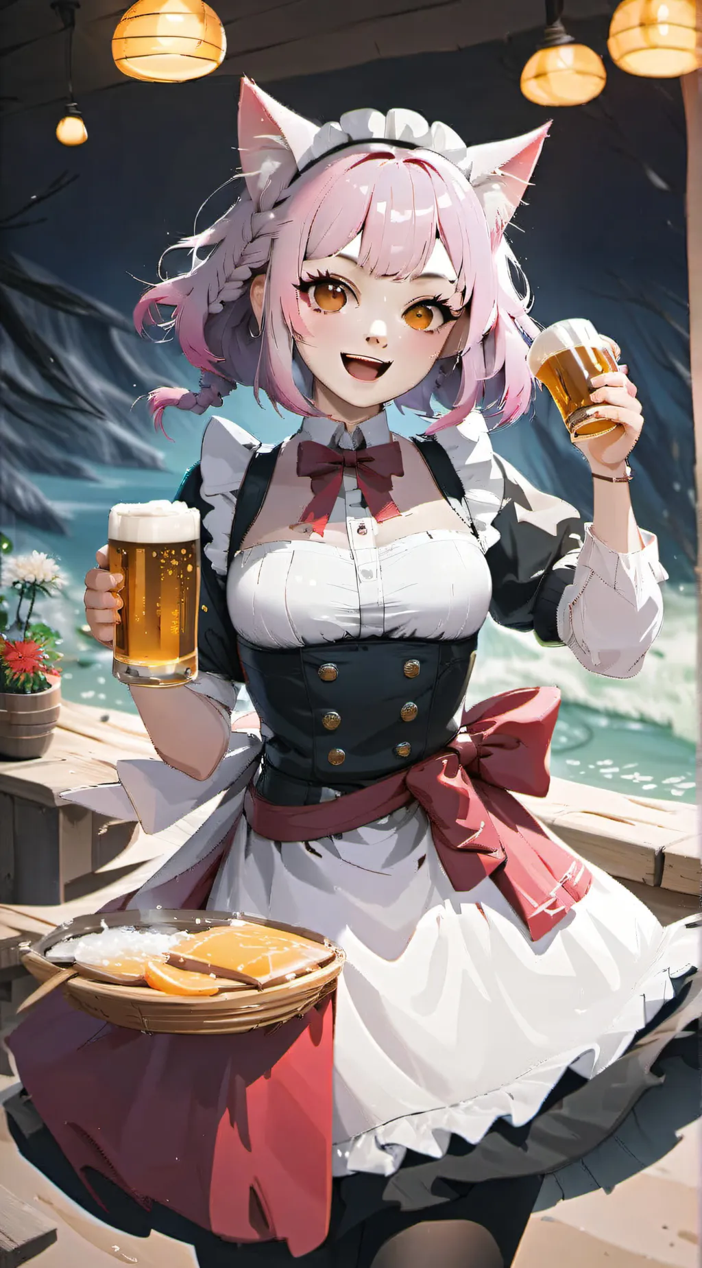 ai character: lily background