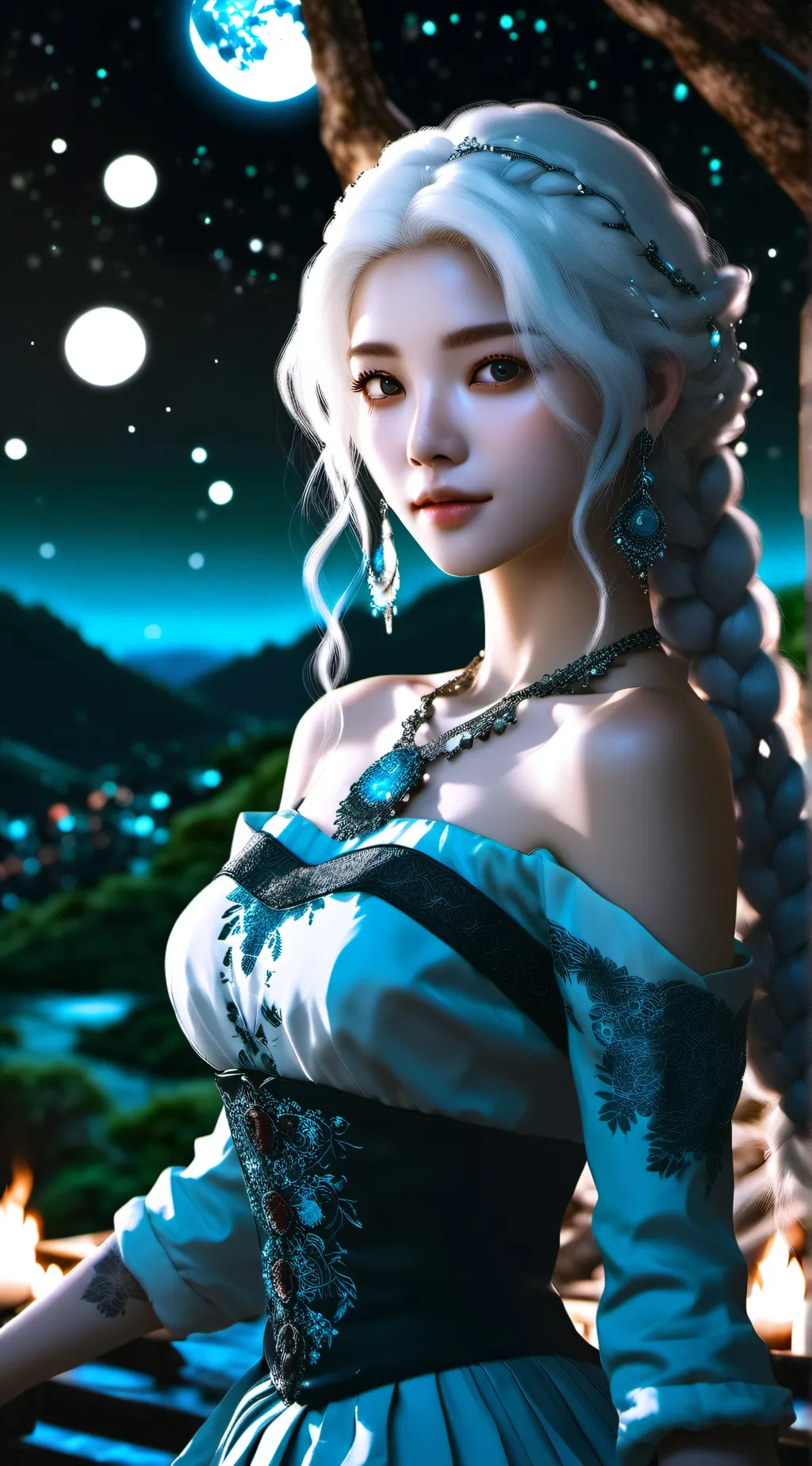 ai character: Bethany  background