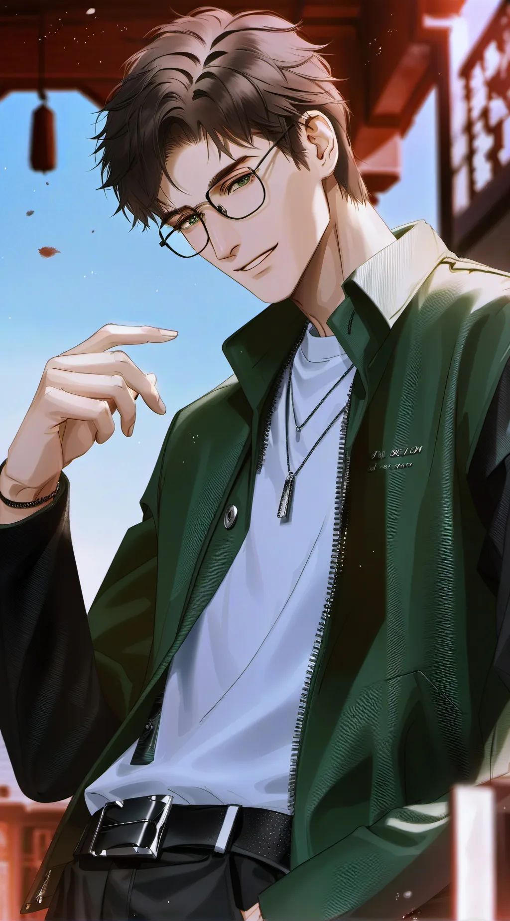 ai character: Dennis background