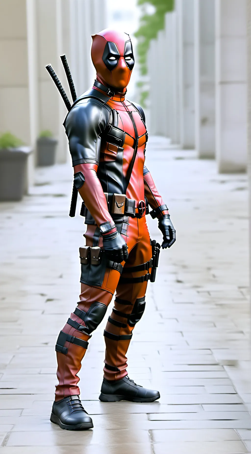ai character: Deadpool background