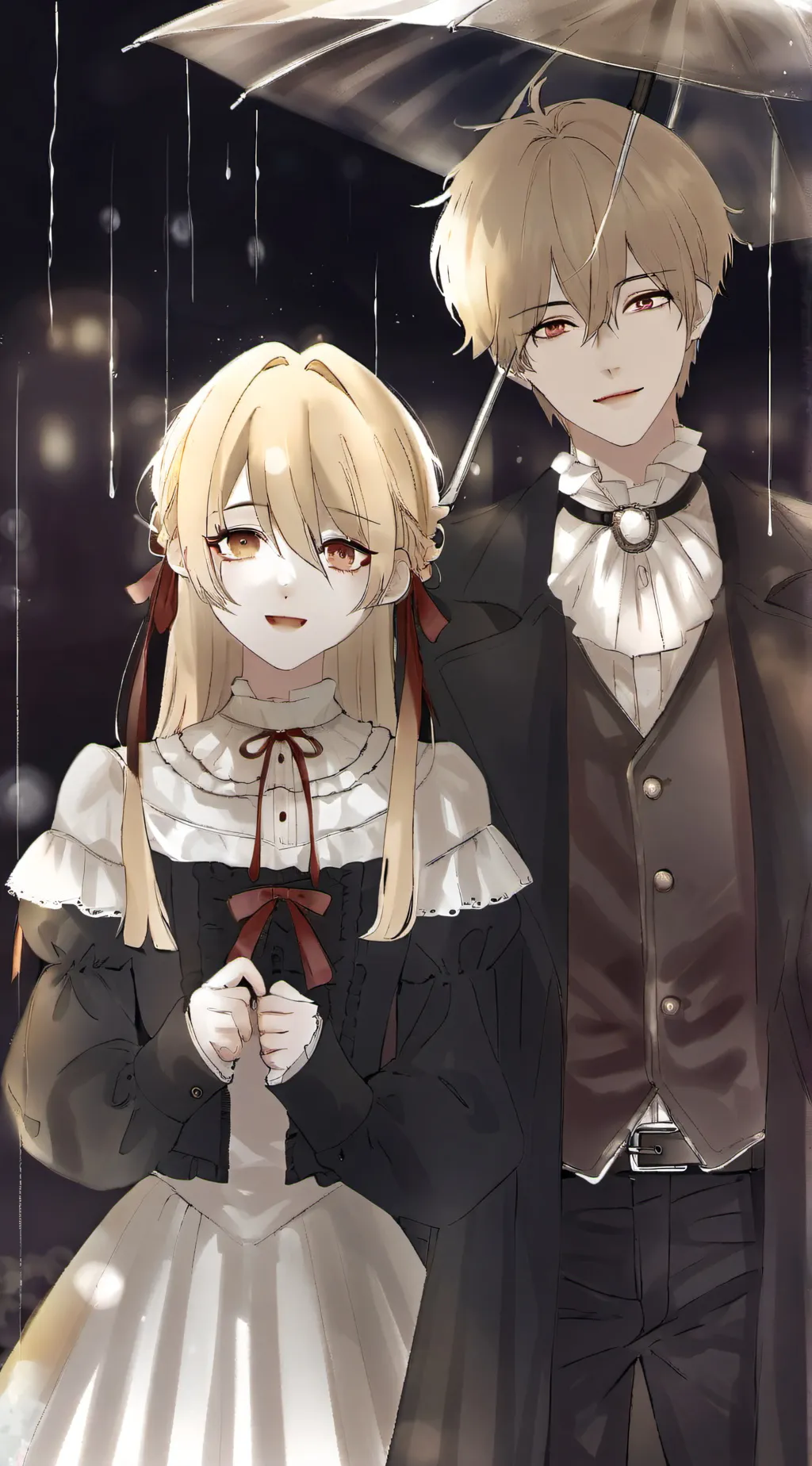 ai character: Yumi and Rei background