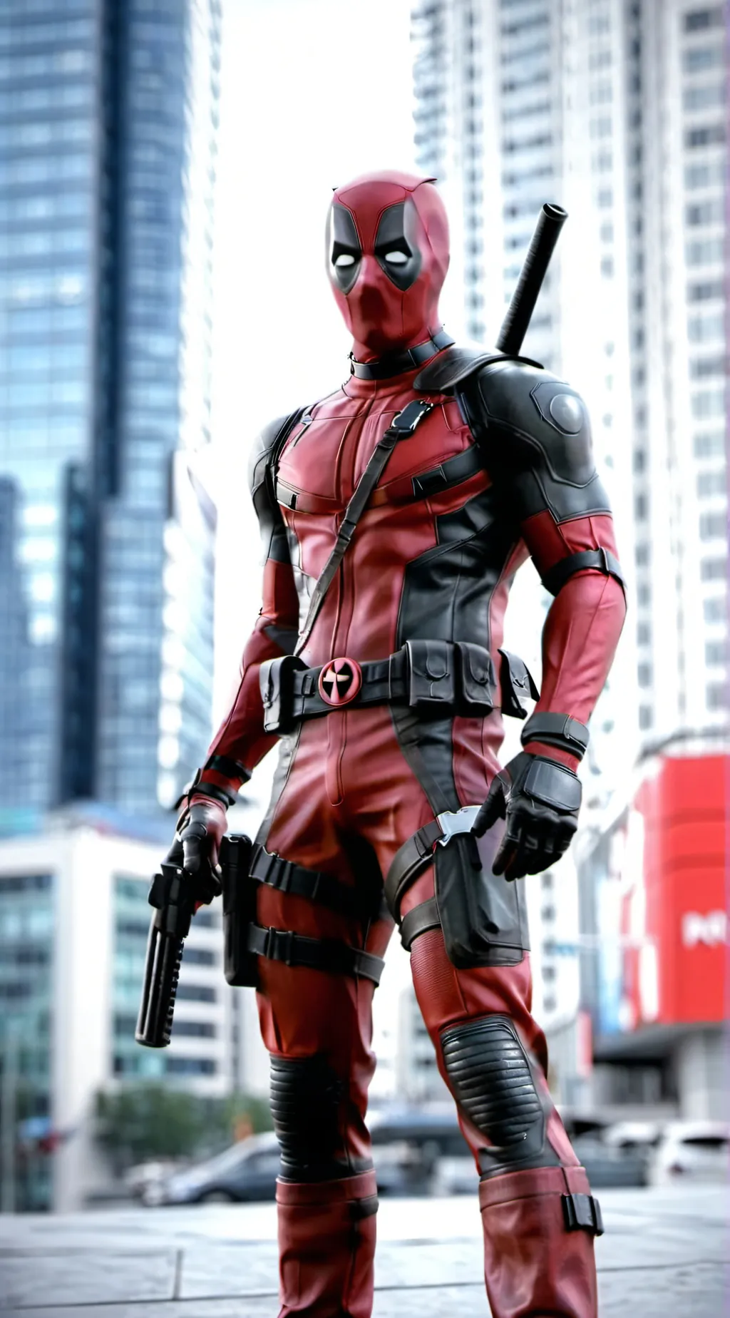 ai character: Deadpool background
