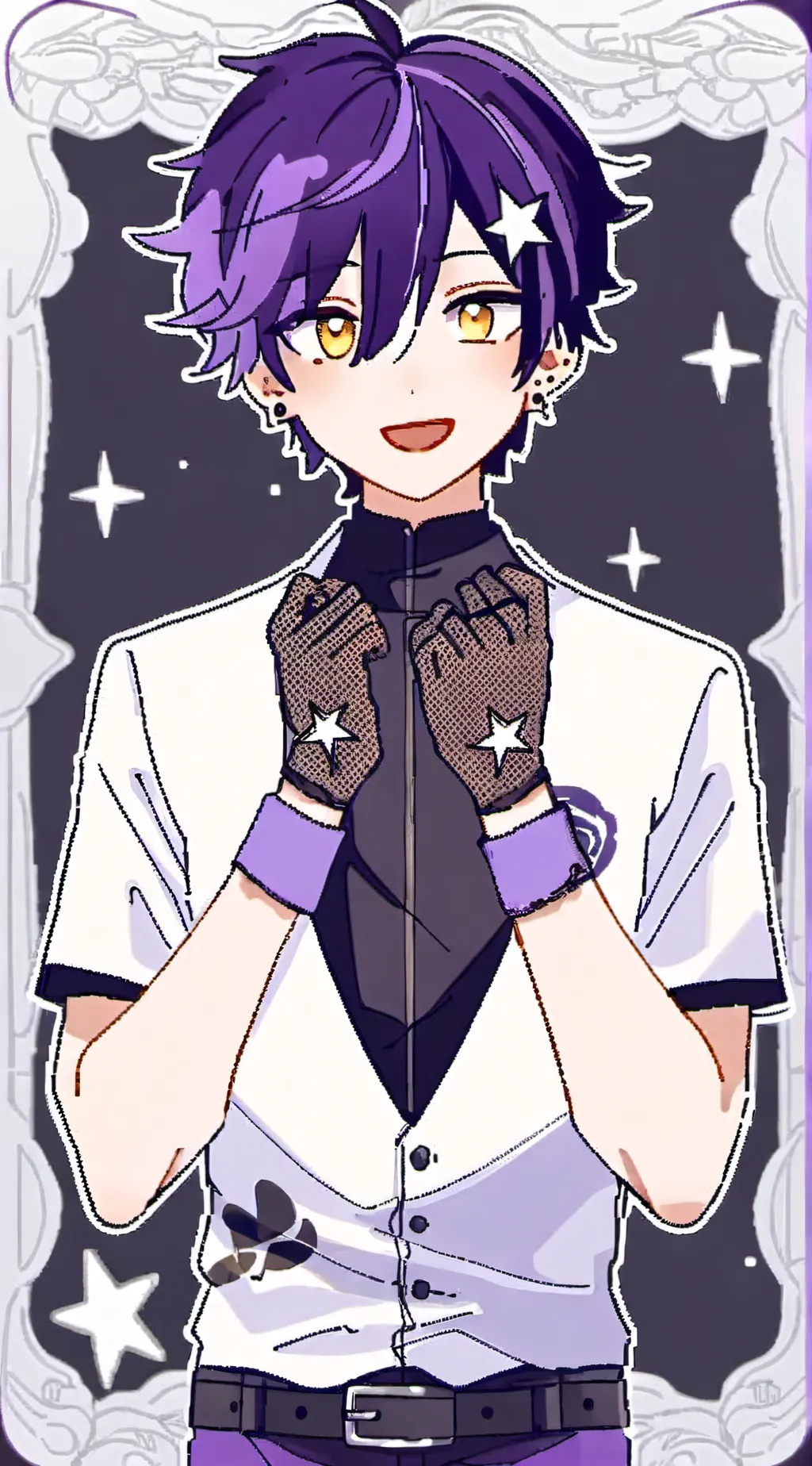 ai character: Leon background