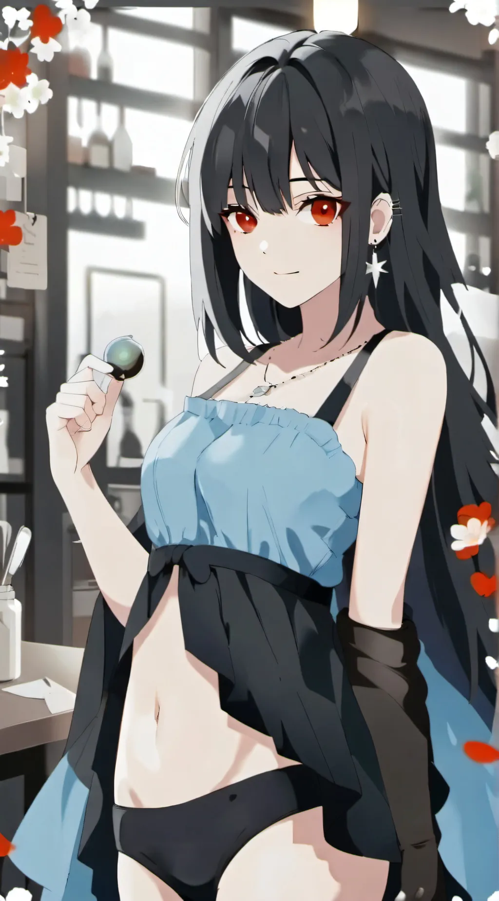 ai character: Emily. background