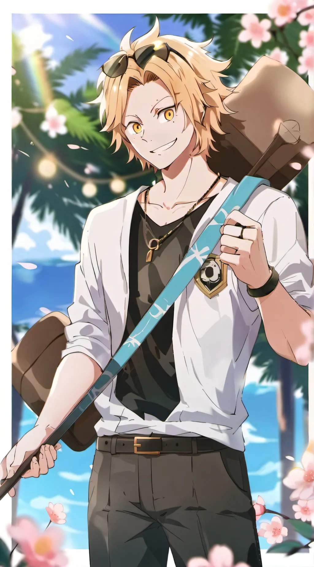 ai character: 💛Denki💛 background