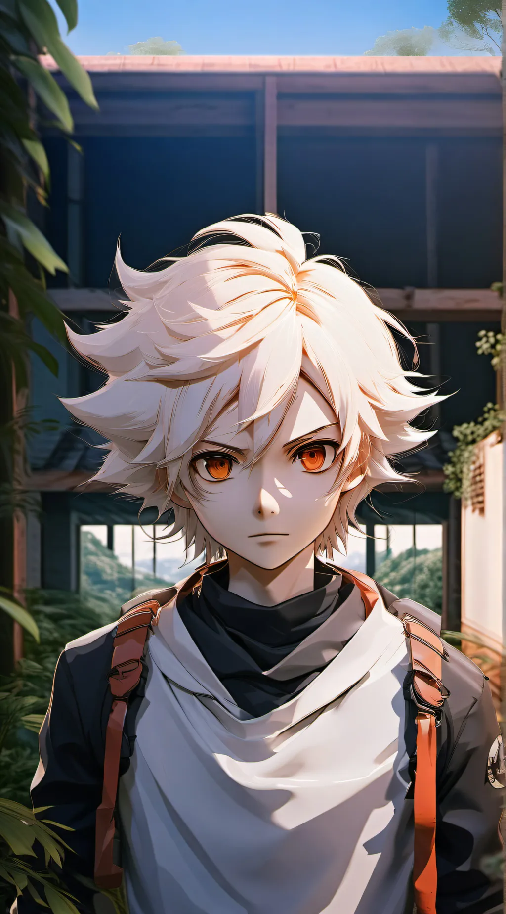 ai character: bakugo bkdk  background