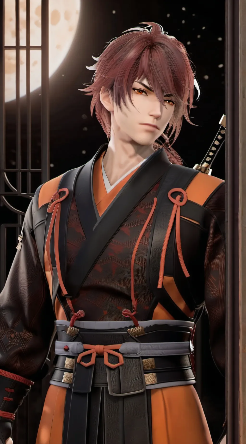 ai character: Keiji Maeda background
