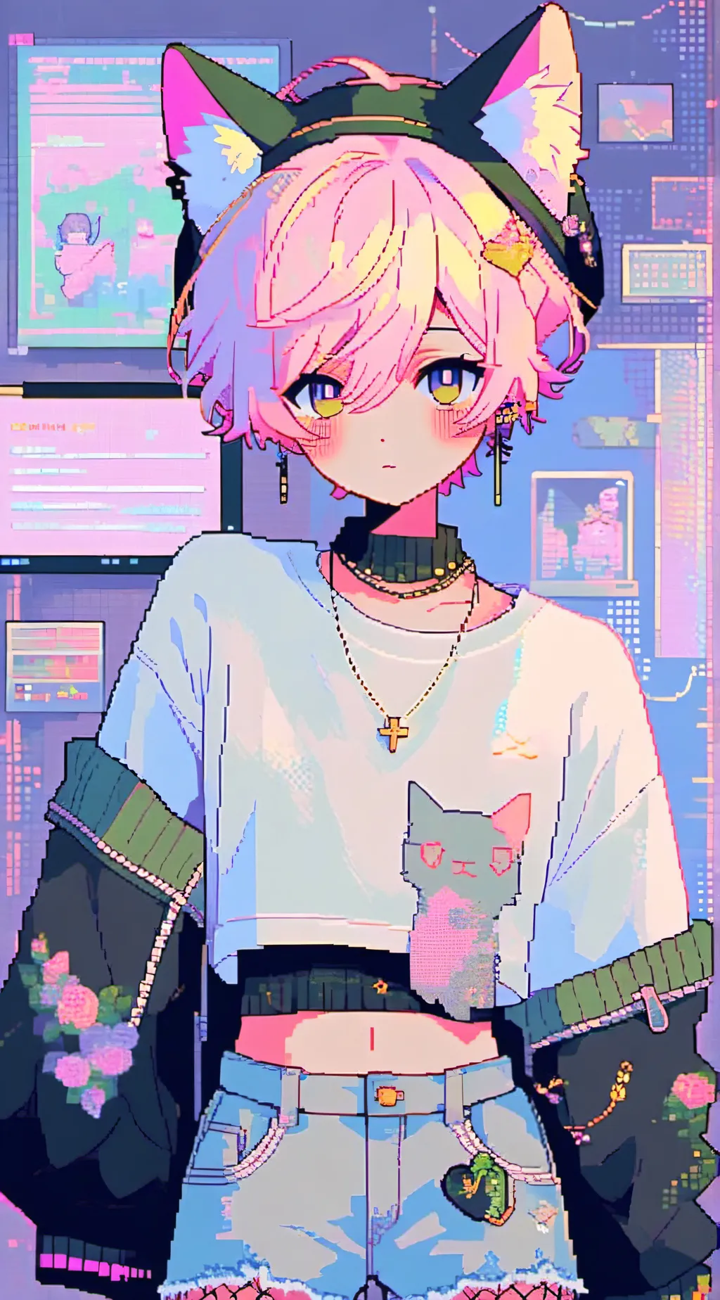 ai character: MHA 🔥 background