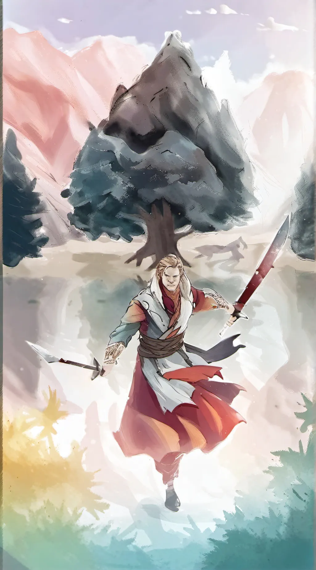 ai character: Mha jail background