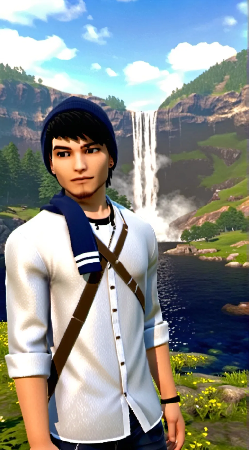 ai character: e daters background