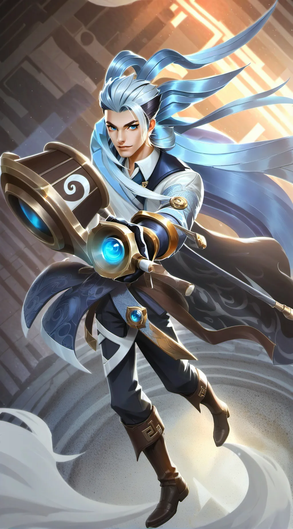 ai character: gabe background