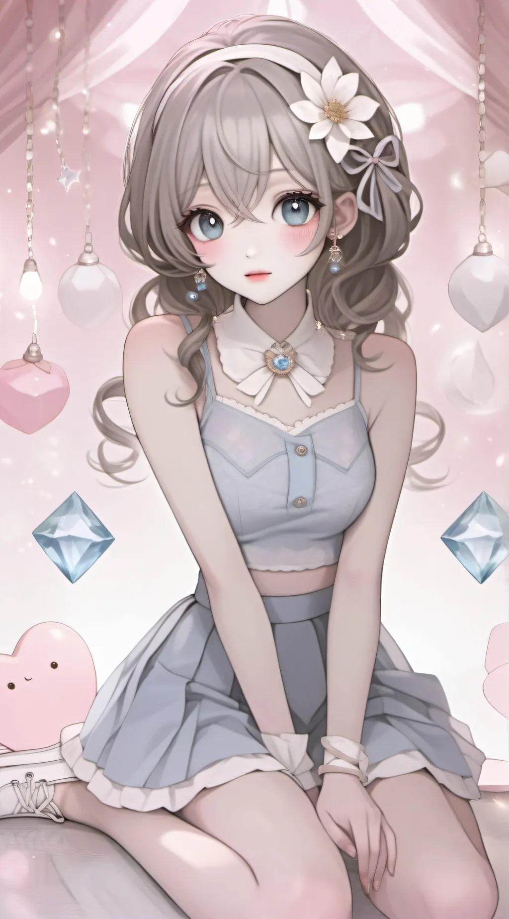 ai character: Cotton  background