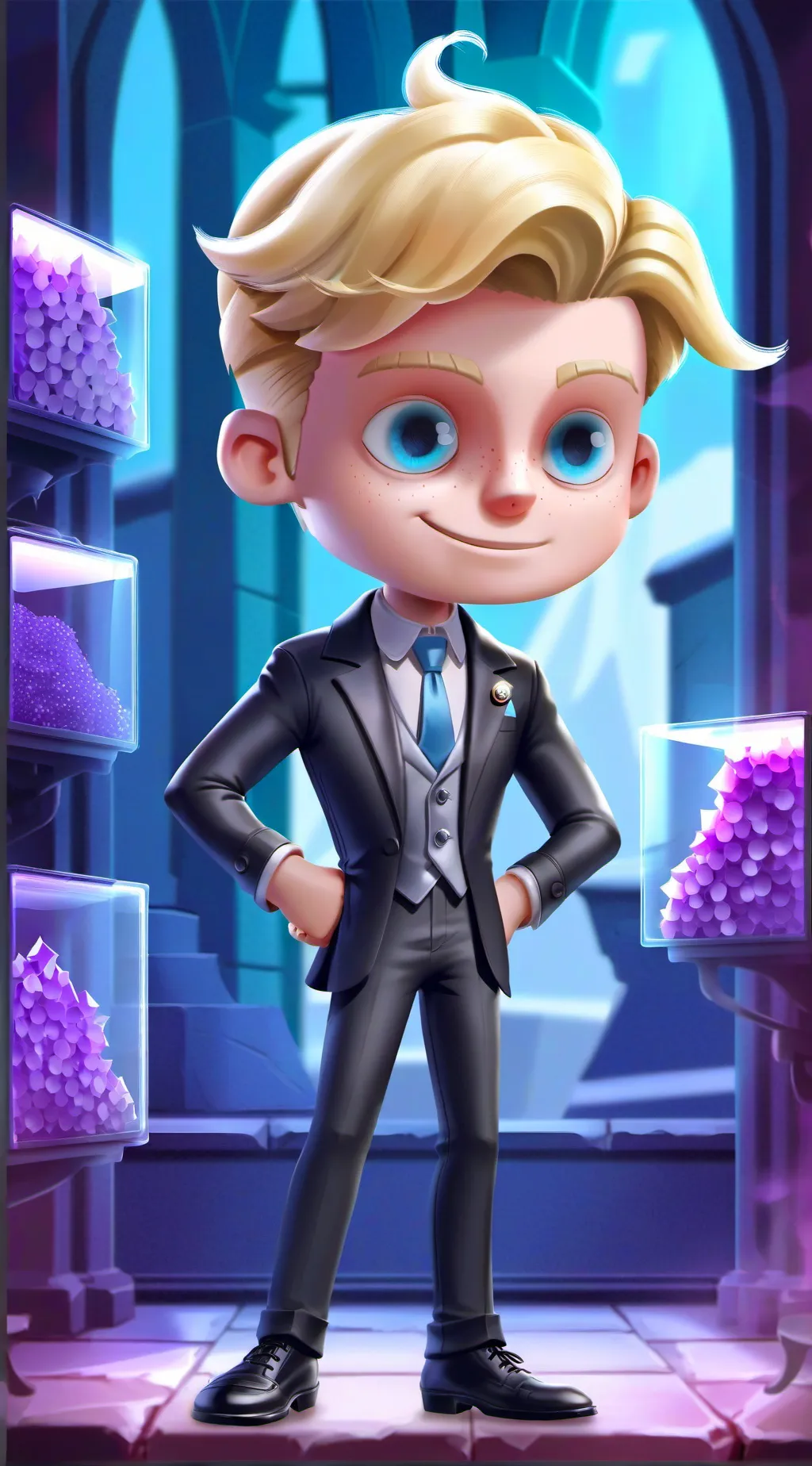 ai character: Old Lou background