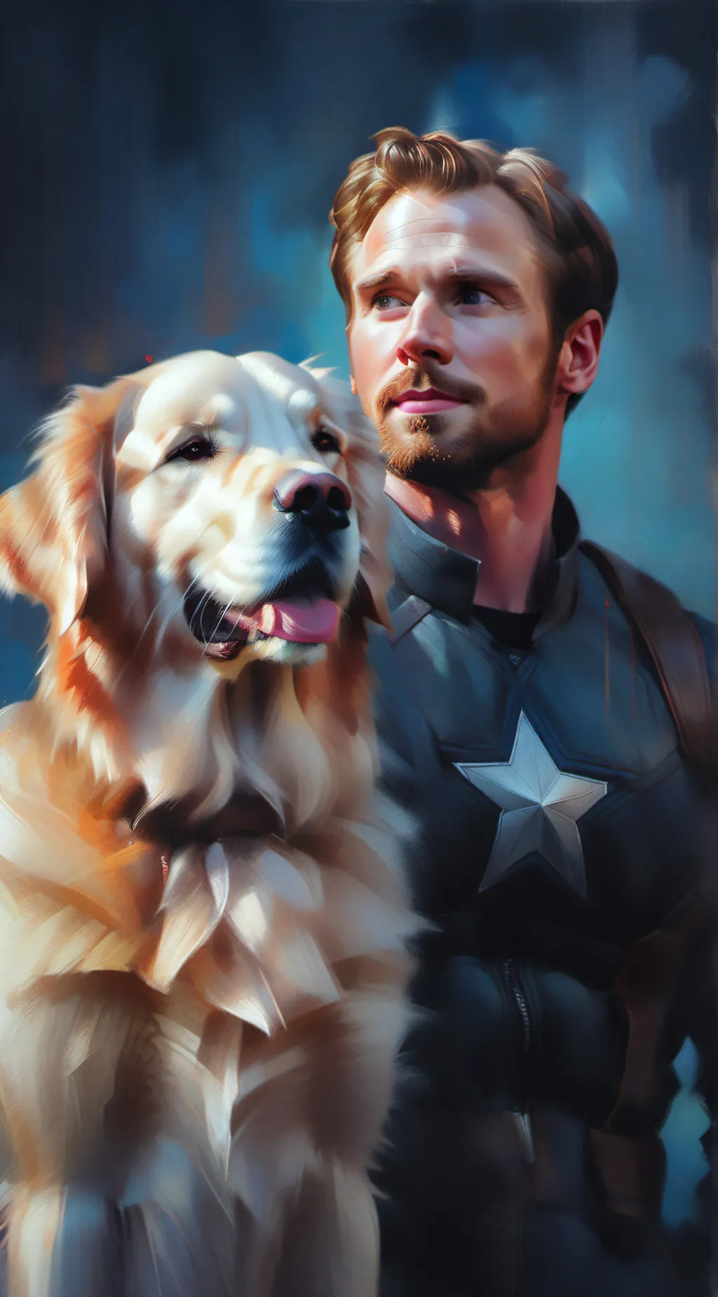 ai character: Steve Rogers background