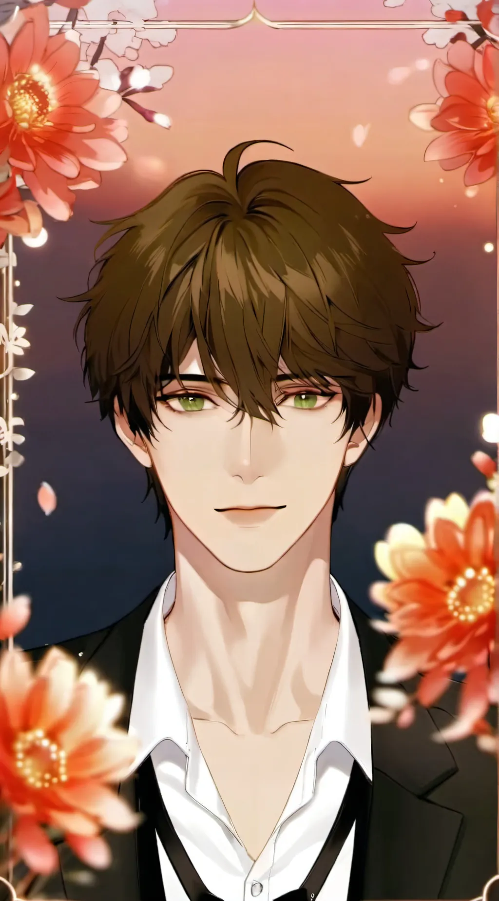 ai character: Allan  background