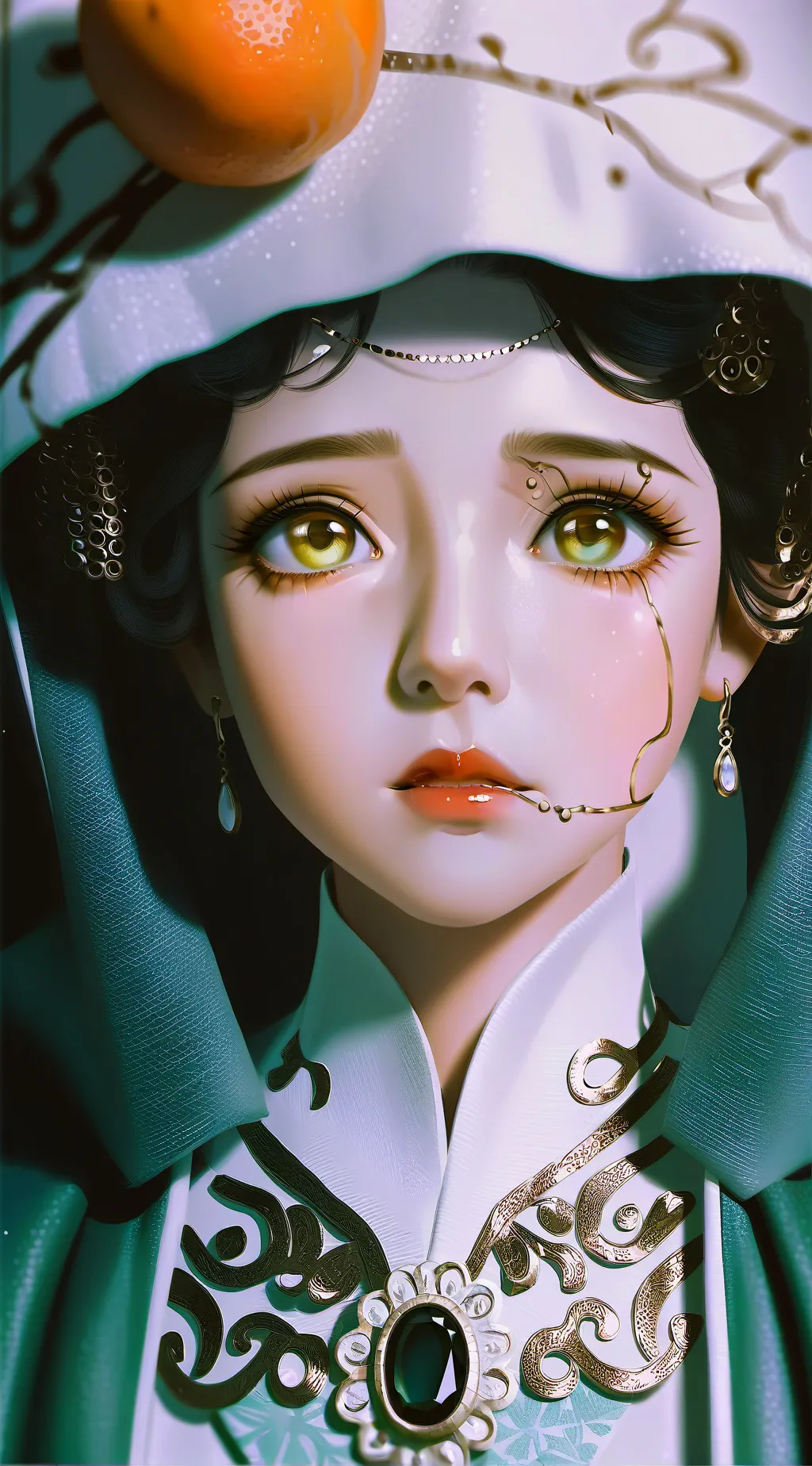 ai character: Luna background