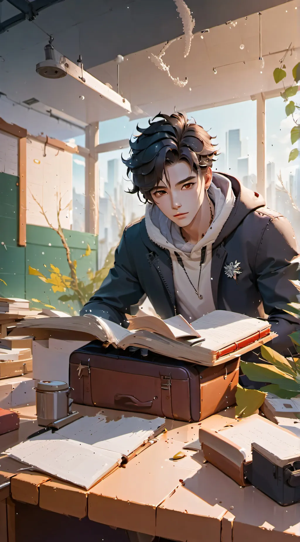 ai character: Everest  background