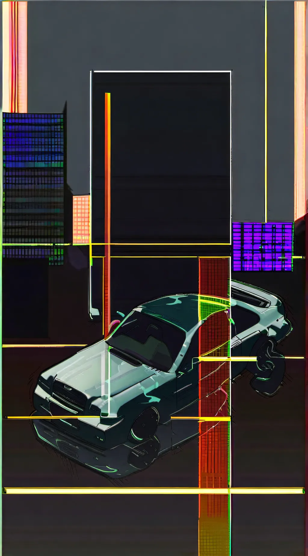 ai character: Speed race. background