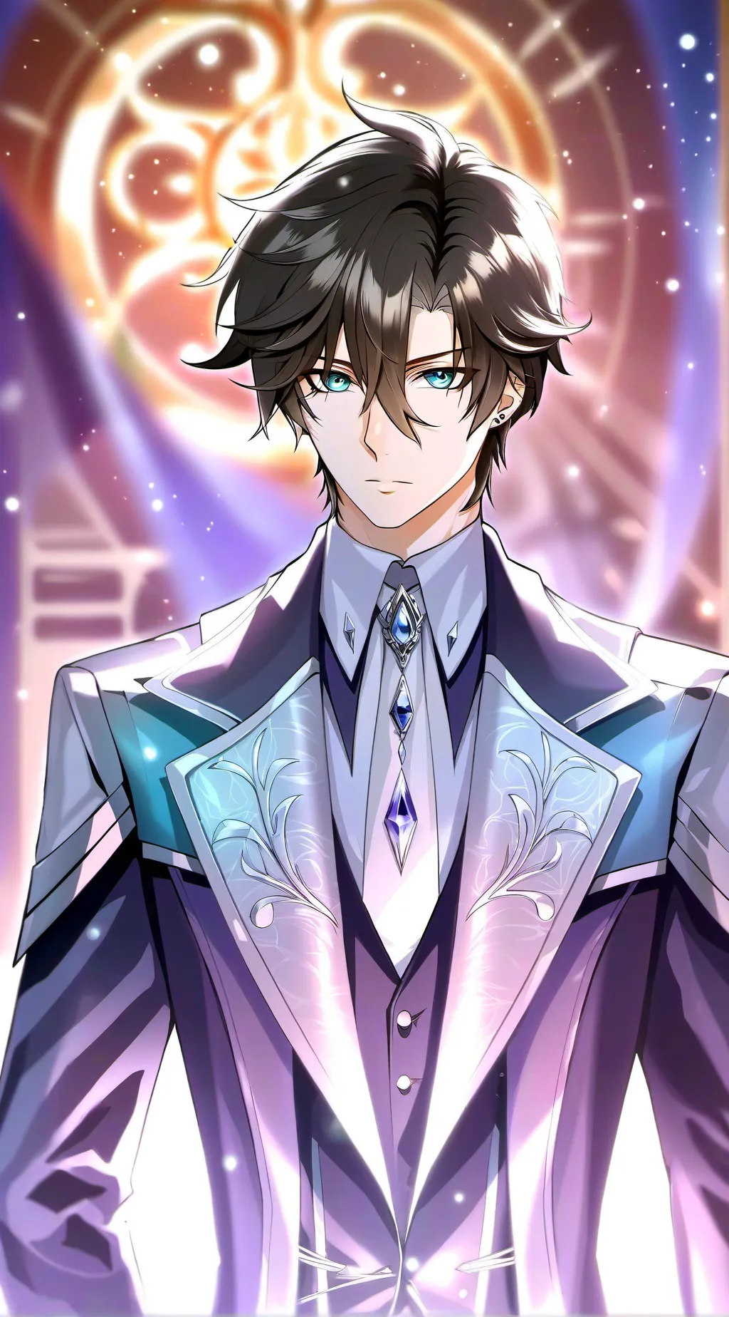 ai character: Luce  background