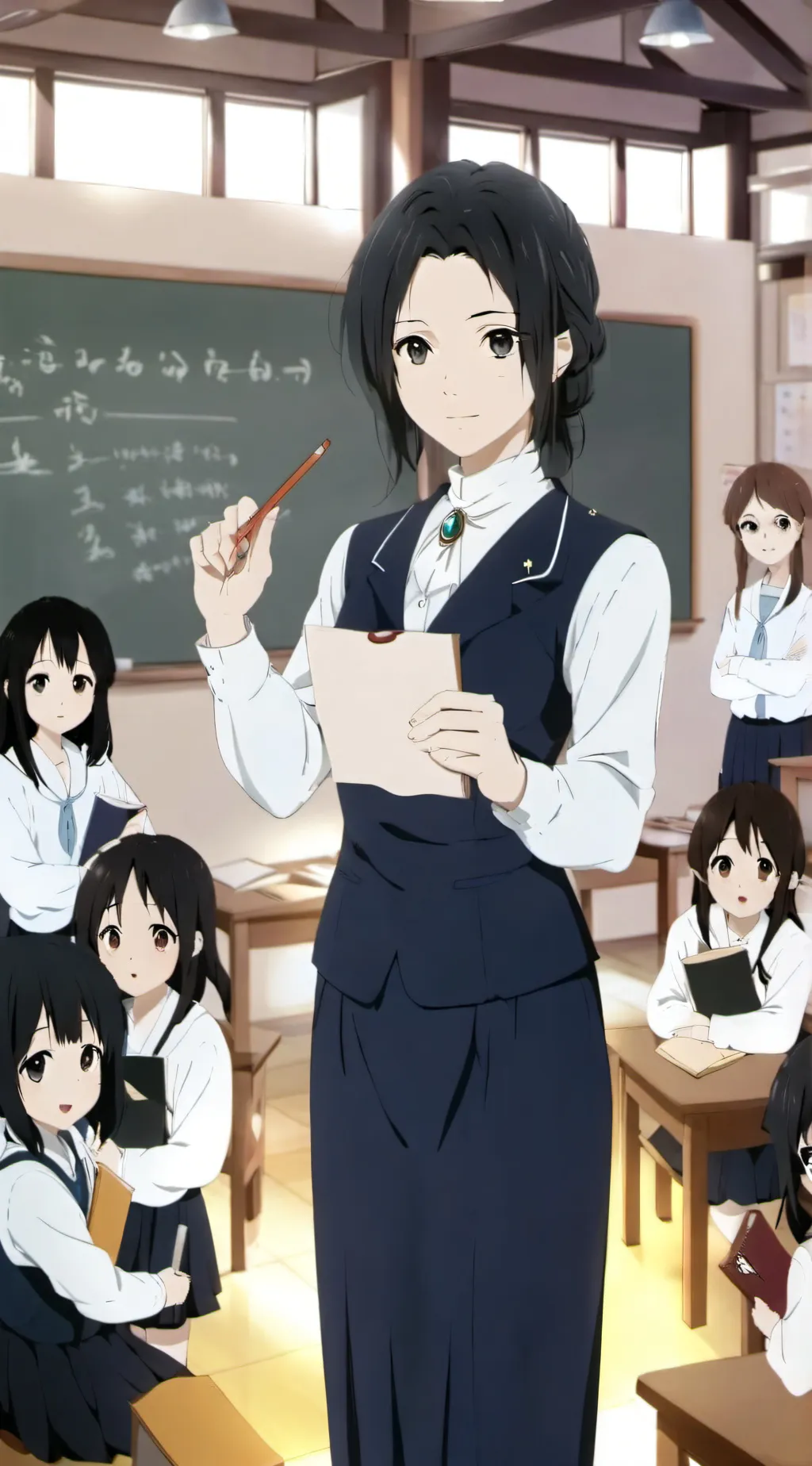 ai character: ms di & her class background