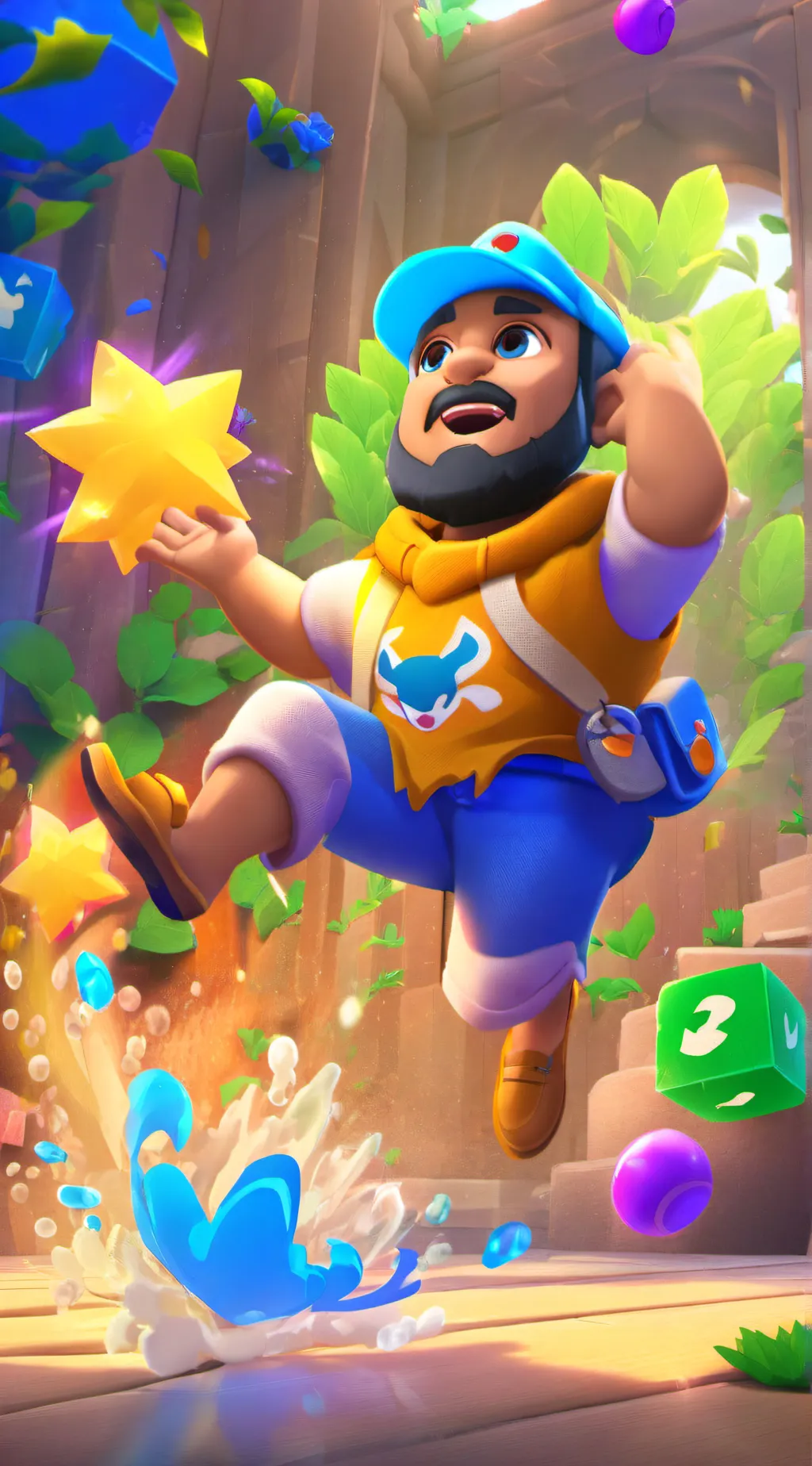 ai character: dream background