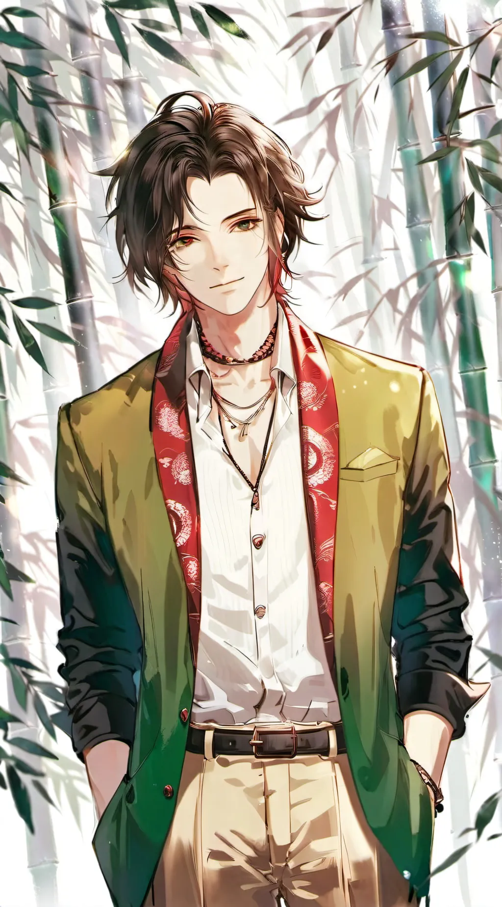 ai character: {Levi} background