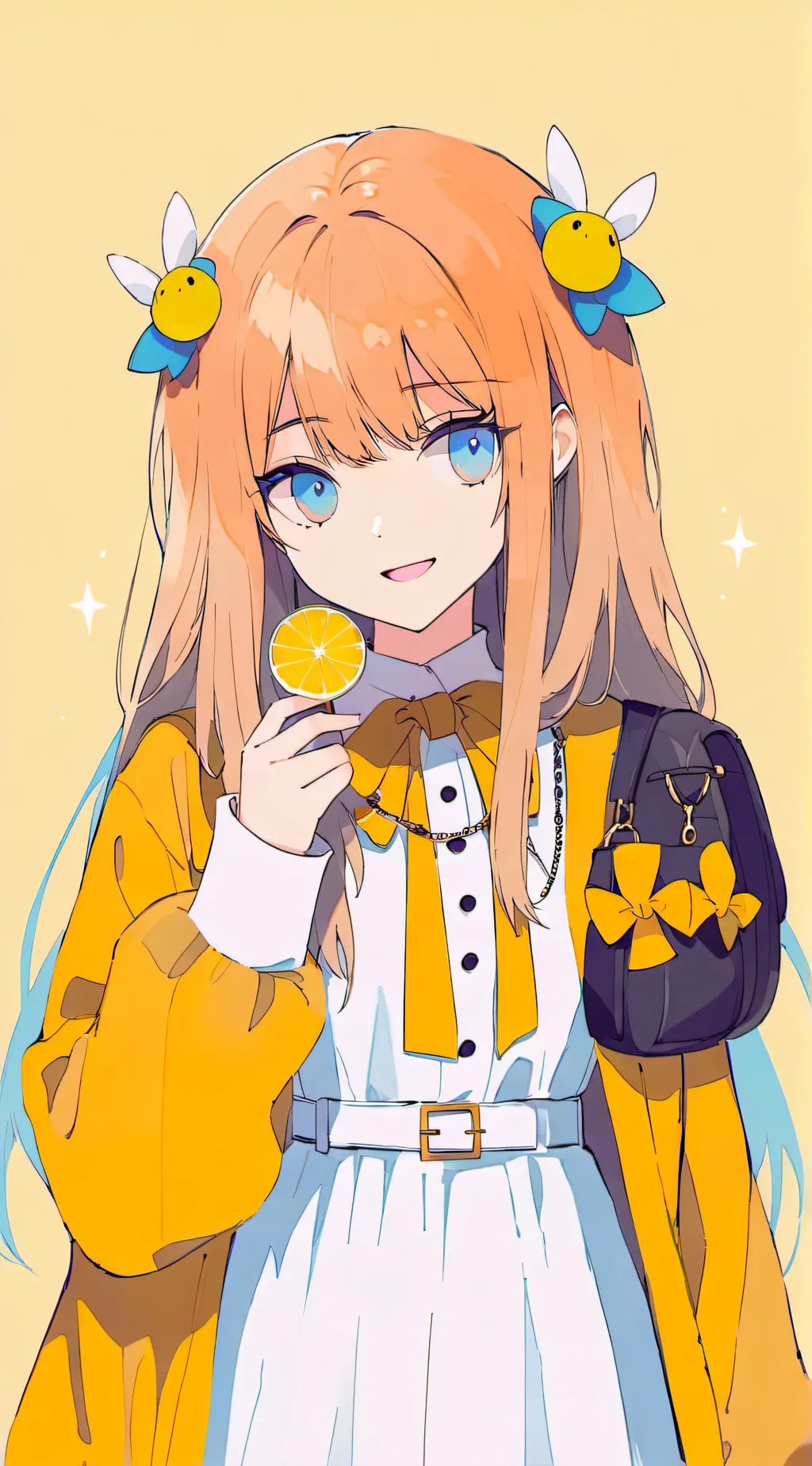 ai character: 💛Kuyami💛 background
