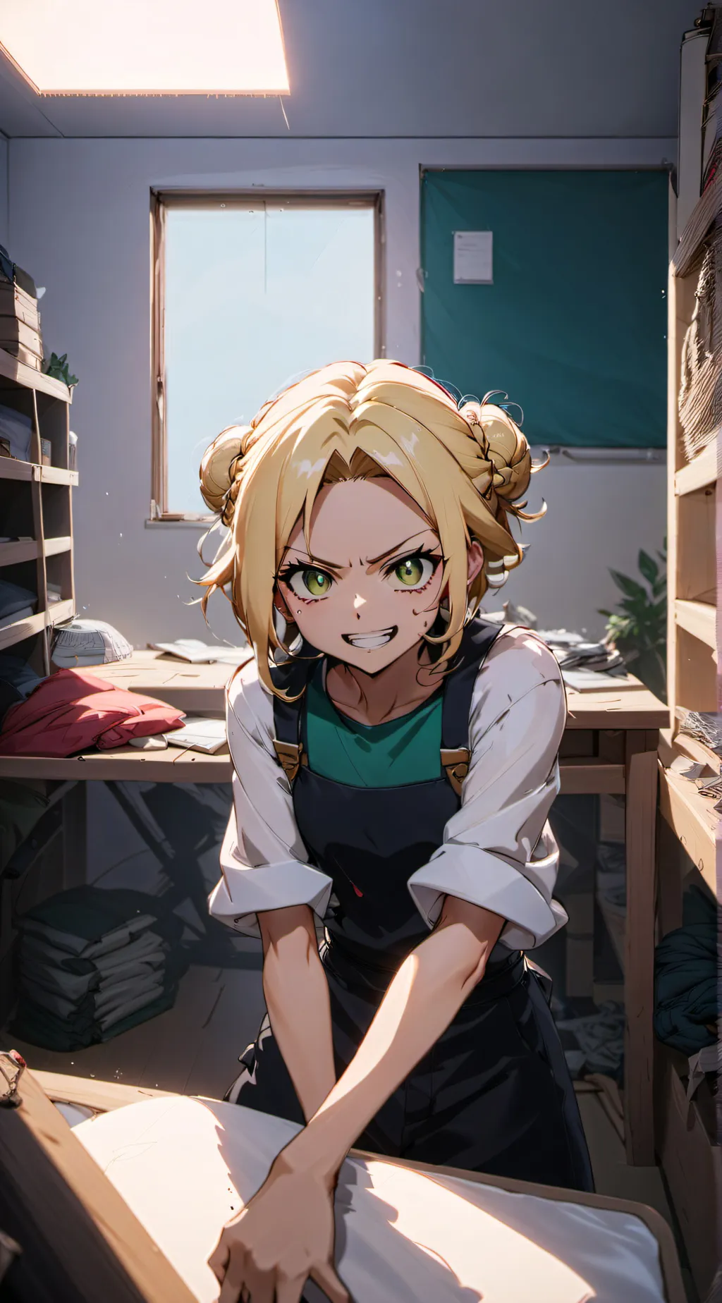 ai character: Toga background