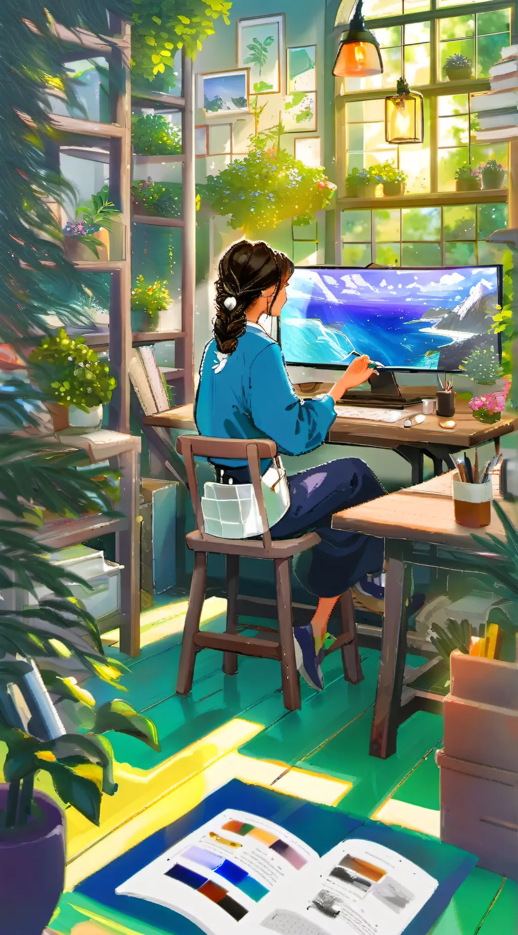ai character: roblox story background
