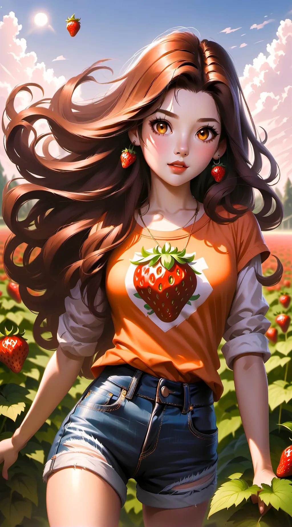ai character: Katie  background