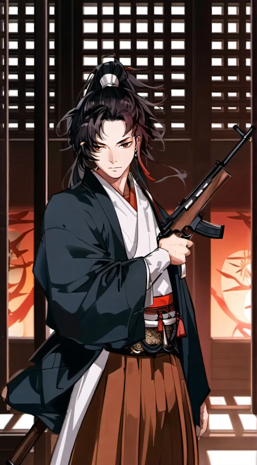 ai character: Demon Slayer background