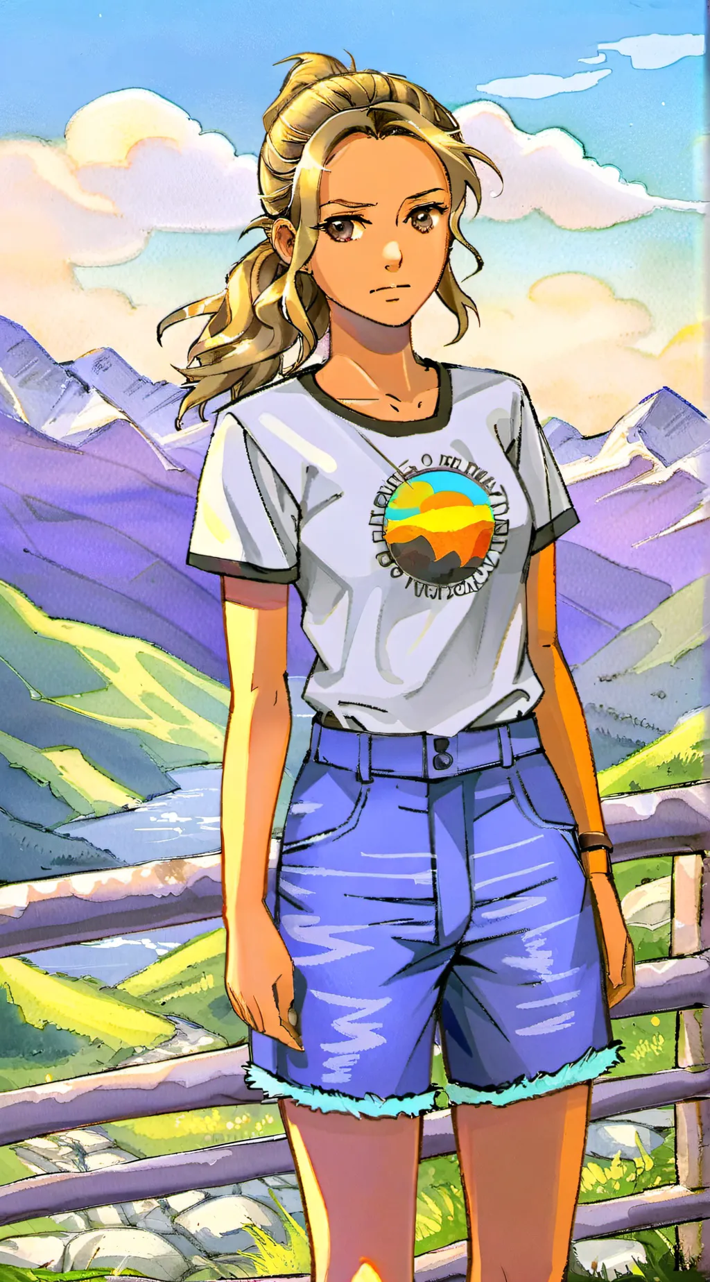 ai character: Annabeth Chace  background