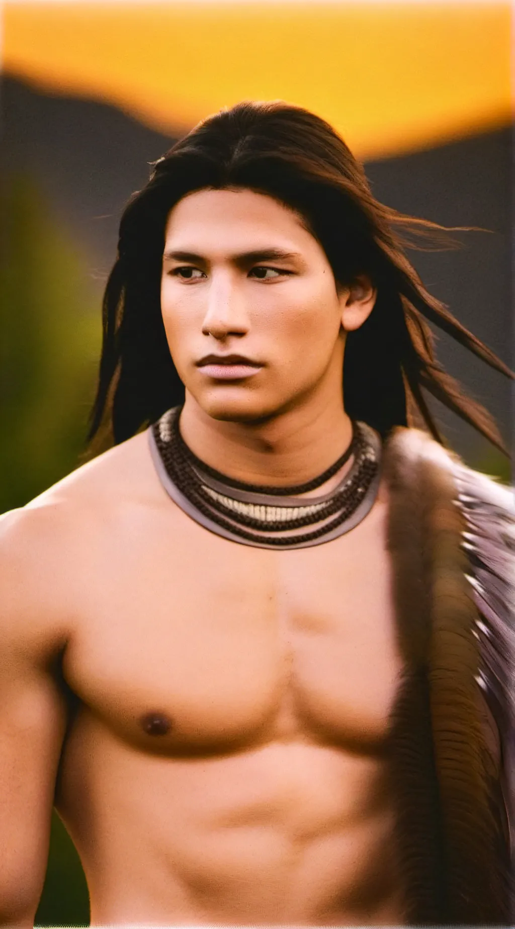 ai character: Dakota background