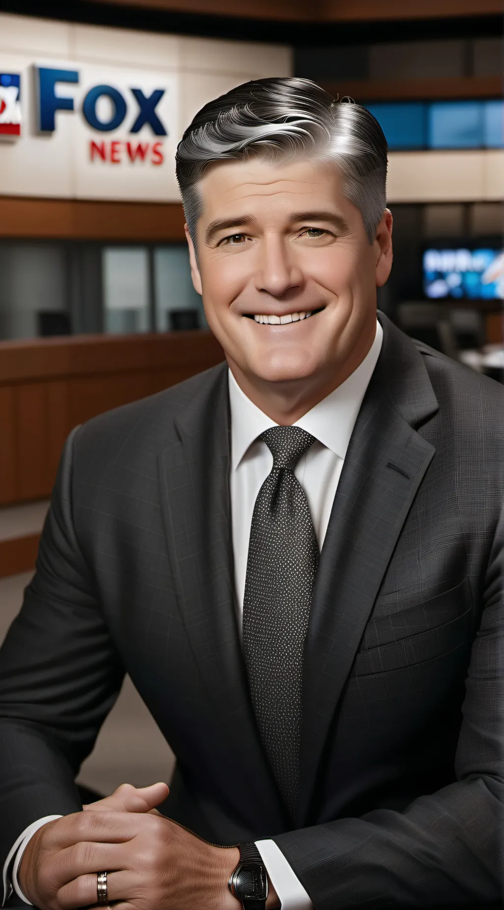 ai character: Sean Hannity background