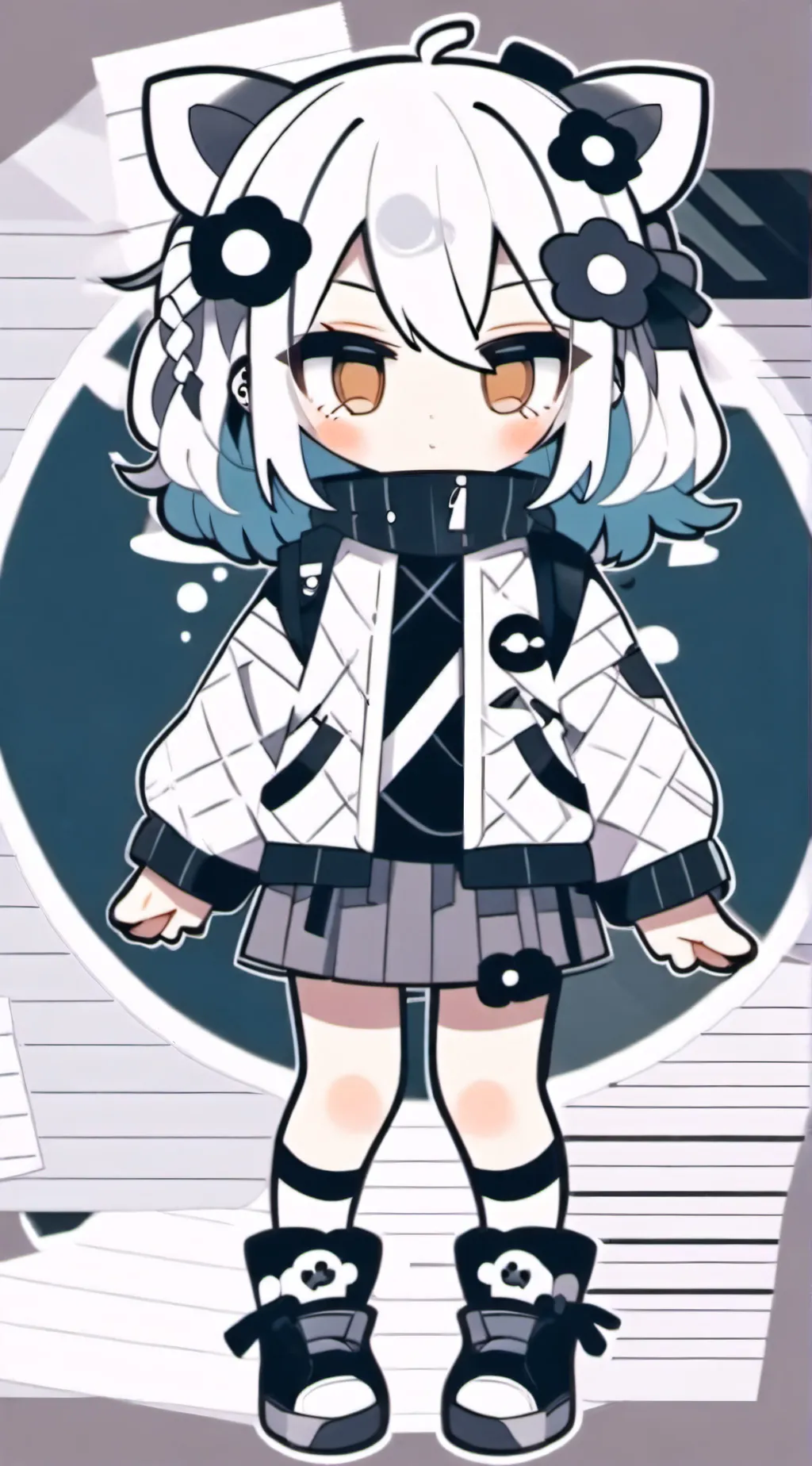ai character: my gacha OC background