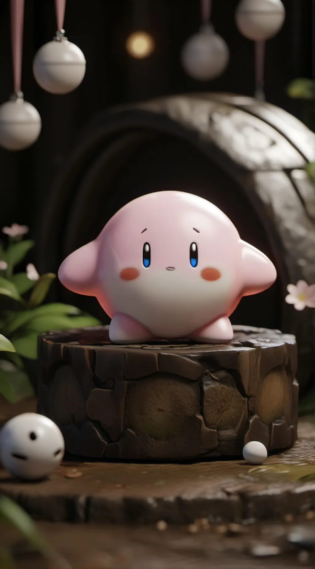 ai character: Kirby background