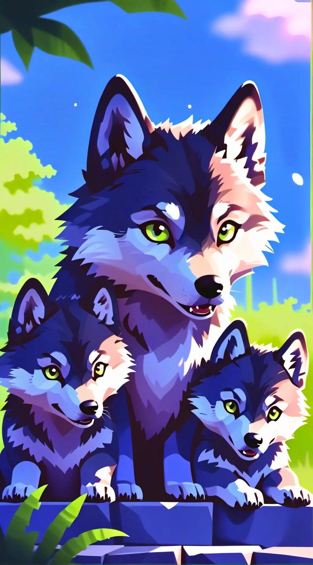 Talkie AI - Chat with Wolf puppies! 