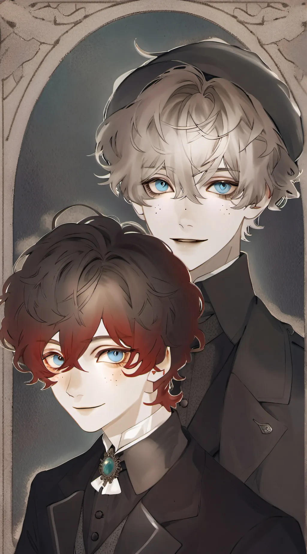 ai character: 🖕🏻Alex&Adein✨ background