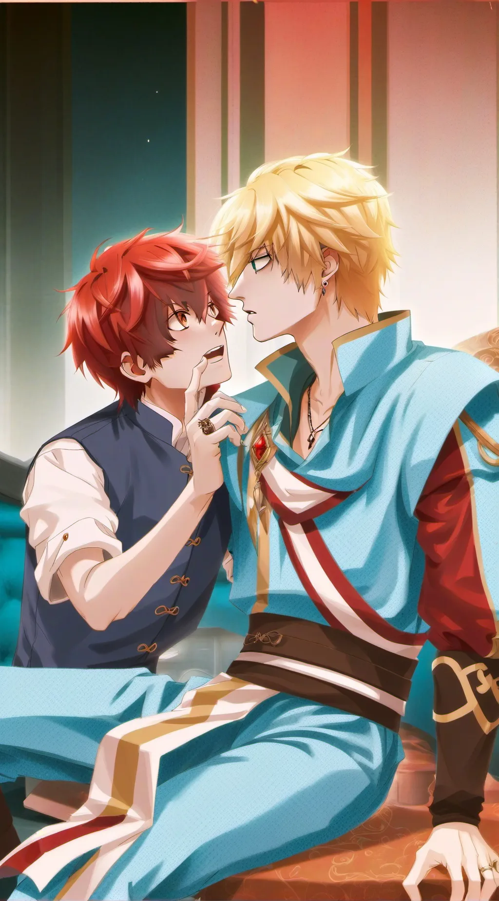 ai character: Kiribaku  background